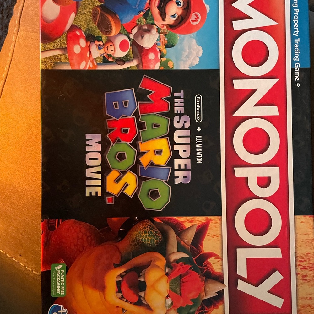 Nintendo Red and Blue Super Mario Video Game